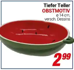 CENTERSHOP Tiefer Teller OBSTMOTIV Angebot