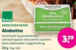 Biomarkt ANDECHSER NATUR Bio-Almbutter Angebot