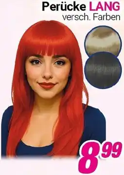 CENTERSHOP Perücke LANG Angebot