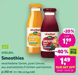 Biomarkt VOELKEL Smoothies Angebot