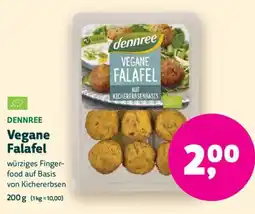 Biomarkt DENNREE Vegane Falafel Angebot