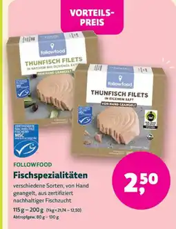 Biomarkt followfood Fischspezialitäten Angebot
