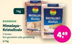 Biomarkt BIOENERGIE Himalaya- Kristallsalz Angebot