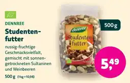 Biomarkt DENNREE Studentenfutter Angebot