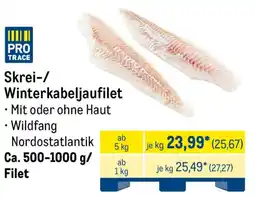 METRO Skrei-/ Winterkabeljaufilet Angebot