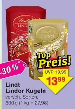 Wiglo Wunderland Lindt Lindor Kugeln Angebot