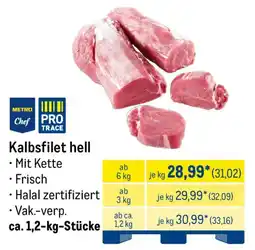 METRO Kalbsfilet hell Angebot