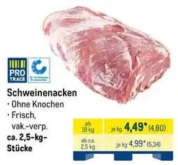 METRO Schweinenacken Angebot