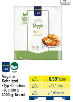 METRO METRO Chef Vegane Schnitzel Angebot