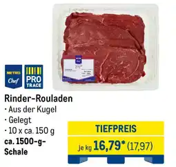 METRO Rinder-Rouladen Angebot