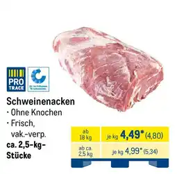 METRO Schweinenacken Angebot
