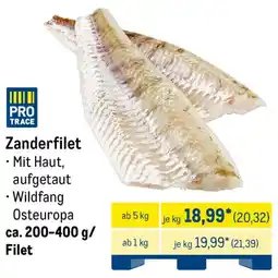 METRO Zanderfilet Angebot