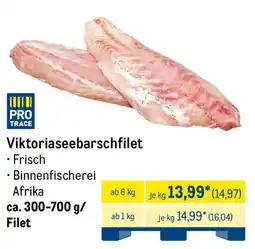 METRO Viktoriaseebarschfilet Angebot