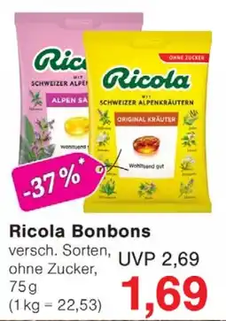 Wiglo Wunderland Ricola Bonbons Angebot