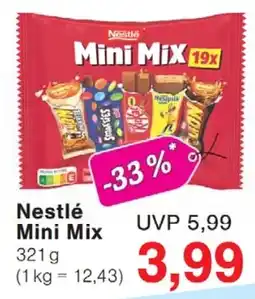 Wiglo Wunderland Nestlé Mini Mix Angebot
