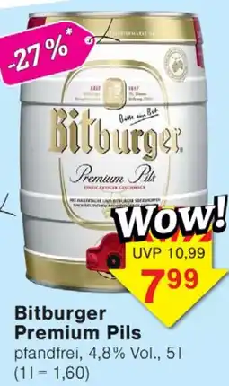 Wiglo Wunderland Bitbürger Premium Pils Angebot