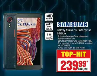 METRO Samsung Galaxy Xcover 5 Enterprise Edition Angebot