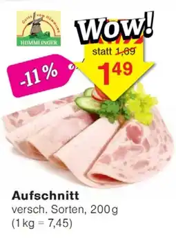 Wiglo Wunderland HUMMLINGER Aufschnitt Angebot