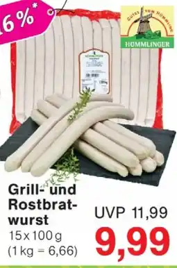 Wiglo Wunderland HOMMLINGER Grill-und Rostbratwurst Angebot