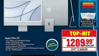 METRO Apple Imac 24 Angebot