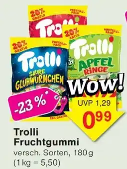 Wiglo Wunderland Trolli Fruchtgummi Angebot