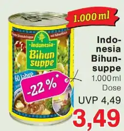 Wiglo Wunderland Indonesia Bihunsuppe Angebot