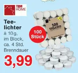 Wiglo Wunderland TIM HOME Teelichter Angebot