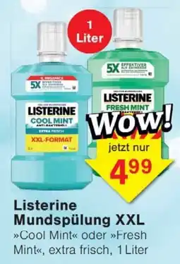 Wiglo Wunderland Listerine Mundspülung XXL Angebot