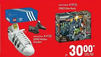 METRO 10282 Adidas Sneaker Oder 70323 Dino Rock Playmobil Angebot