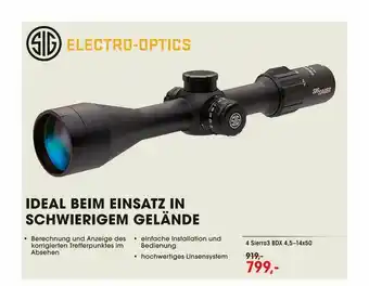 Frankonia Sig Electro-optics Sierro3 Bdx 4.5-14x50 Angebot