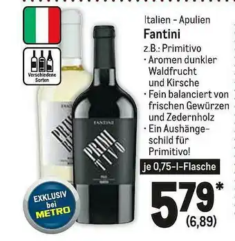 METRO Fantini Angebot