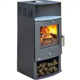 toom Baumarkt Accente International Kaminofen 'Arezzo' grau 7 kW Angebot
