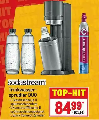 METRO Sodastream Trinkwassersprudler Duo Angebot