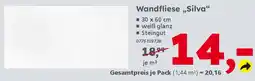Globus Baumarkt Wandfliese,,Silva" Angebot