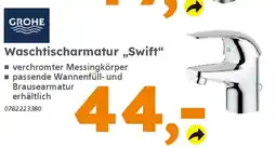 Globus Baumarkt GROHE Waschtischarmatur „Swift" Angebot