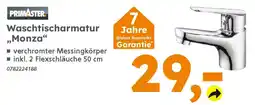 Globus Baumarkt PRIMASTER Waschtischarmatur „Monza" Angebot