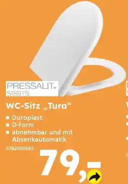 Globus Baumarkt PRESSALIT seats WC-Sitz,,Tura❝ Angebot