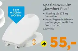 Globus Baumarkt Spezial-WC-Sitz ,,Komfort Plus❝ Angebot