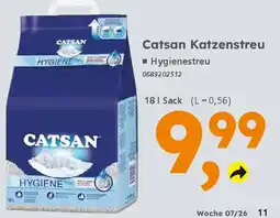 Globus Baumarkt Catsan Katzenstreu Angebot