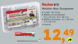 Globus Baumarkt fischer Meister-Box Duopower Angebot