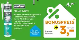 Globus Baumarkt PRIMASTER Maler Acryl Angebot