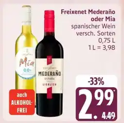 Edeka FREIXENET Mederaño oder Mia Angebot
