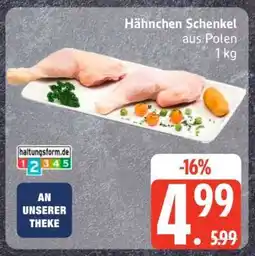 Edeka Hähnchen- schenkel Angebot