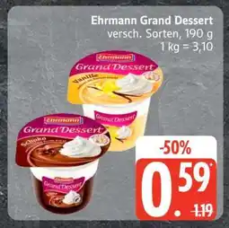Edeka Ehrmann Grand Dessert Angebot