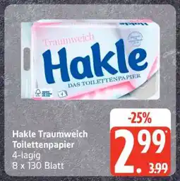 Edeka Hakle Traumweich Toilettenpapier Angebot