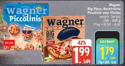 Edeka Wagner Big Pizza Backfrische, Piccolinis oder Pizzies Angebot