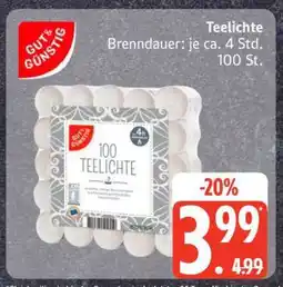 Edeka Teelichte Angebot