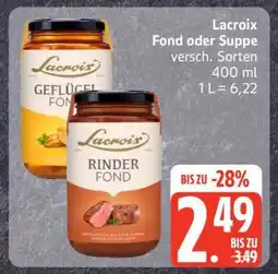Edeka Lacroix Fond oder Suppe Angebot