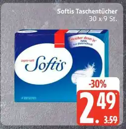 Edeka Softis Taschentücher Angebot