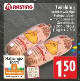 Edeka Rasting Zwiebling Angebot